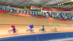 Wii Blue Console - Mario & Sonic at the London 2012 Olympic Games Bundle Screenthot 2